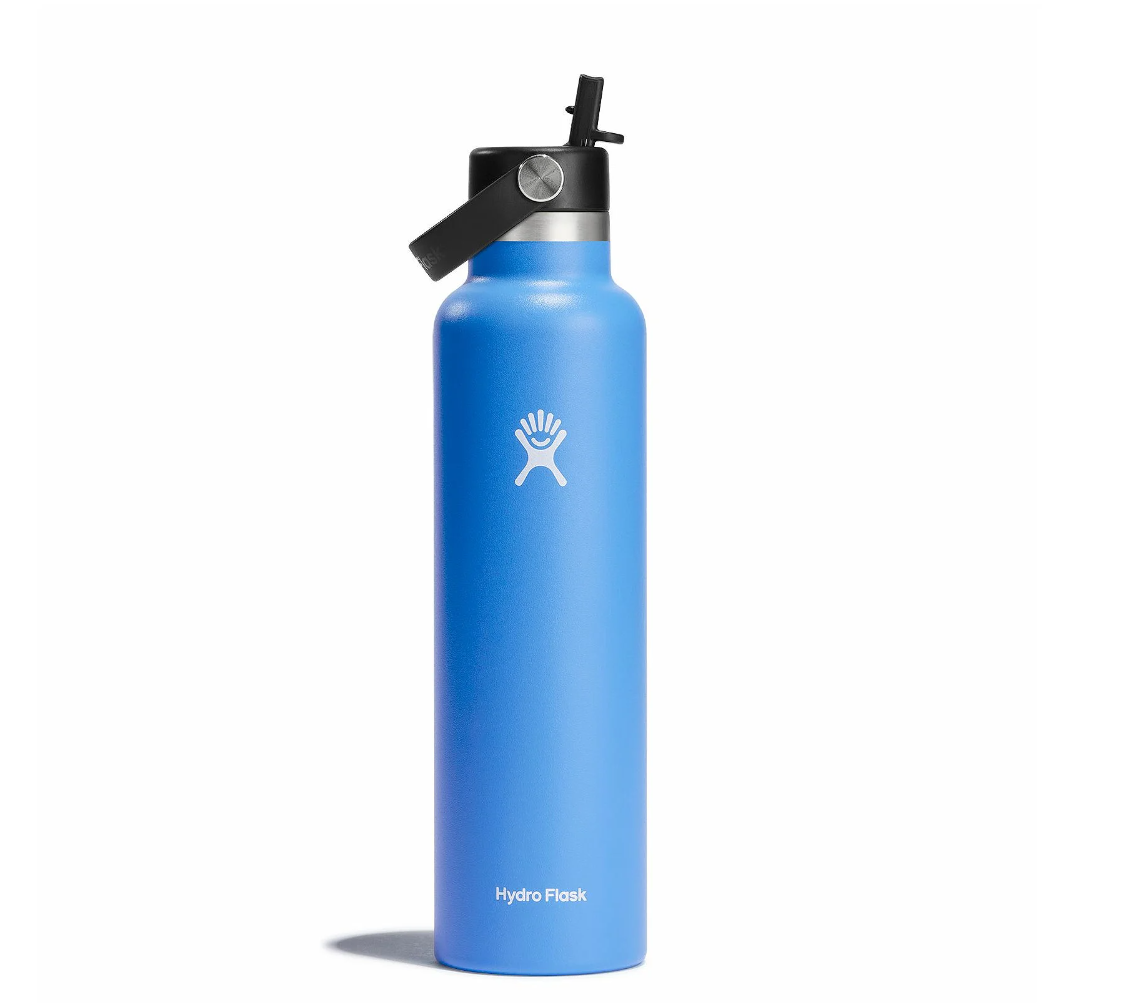 Hydroflask 24 oz Standard Mouth with Flex Straw Cap – marathon-bicycles