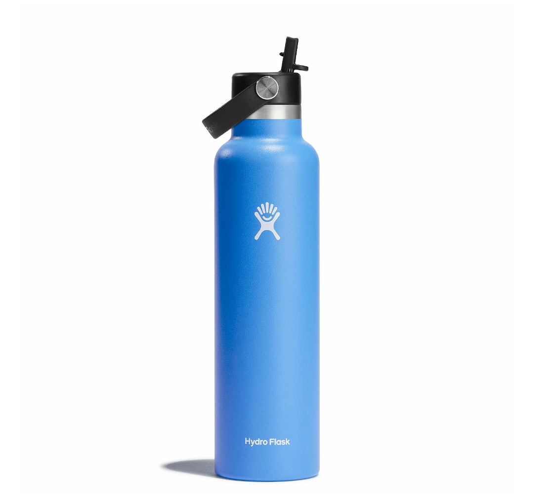 Hydroflask 24 oz Standard Mouth with Flex Straw Cap