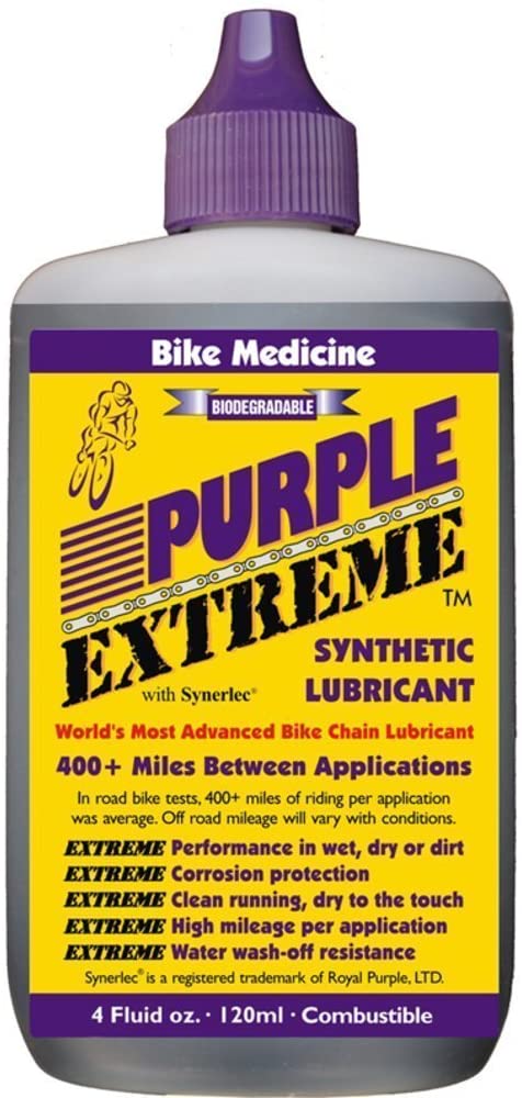 Bike Medicine Purple Extreme Performance Synthetic Chain Lubricant | 120 ml