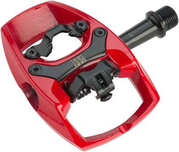 iSSi Flip II Pedals - Single Side Clipless with Platform, Aluminum, 9/16"