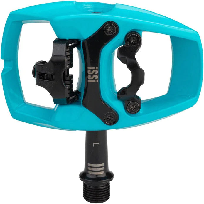 iSSi Flip III Pedals - Single Side Clipless with Platform, Aluminum, 9/16"