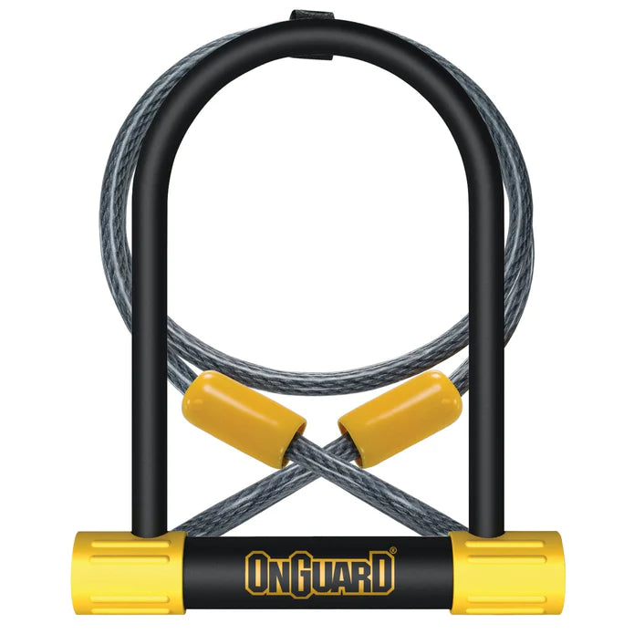 OnGuard Bulldog U-Lock w/ 4' Cable